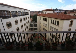 Casa Sacerdotal de Oviedo, donde ocurrió el robo.