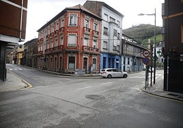 El cruce de la calle Oñón y la carretera a Santo Emiliano