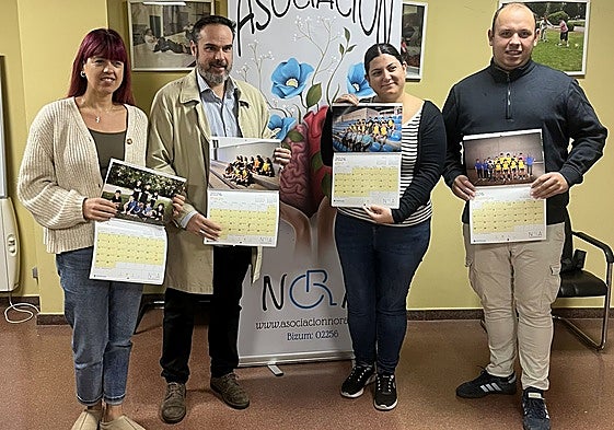 Aroa Castaño, Patricia Suárez, Hugo Nava y Diego Alonso.