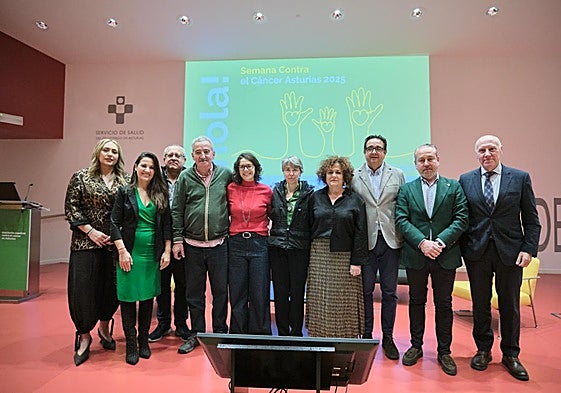 Arantxa Nieto, Purificación Aguilar, Miguel Salvador, Fernando G. Méndez, Elena Mainez, Yolanda Calero, Marta del Arco, Julio González Zapico, Antonio Flecha y Faustino Blanco.