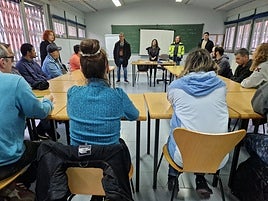 Presentación de un taller de empleo de jardinería.