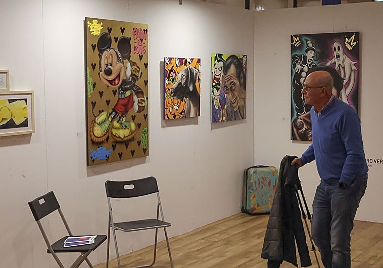 El artista ovetense Juan Díaz-Faes expondrá su obra en ArteOviedo