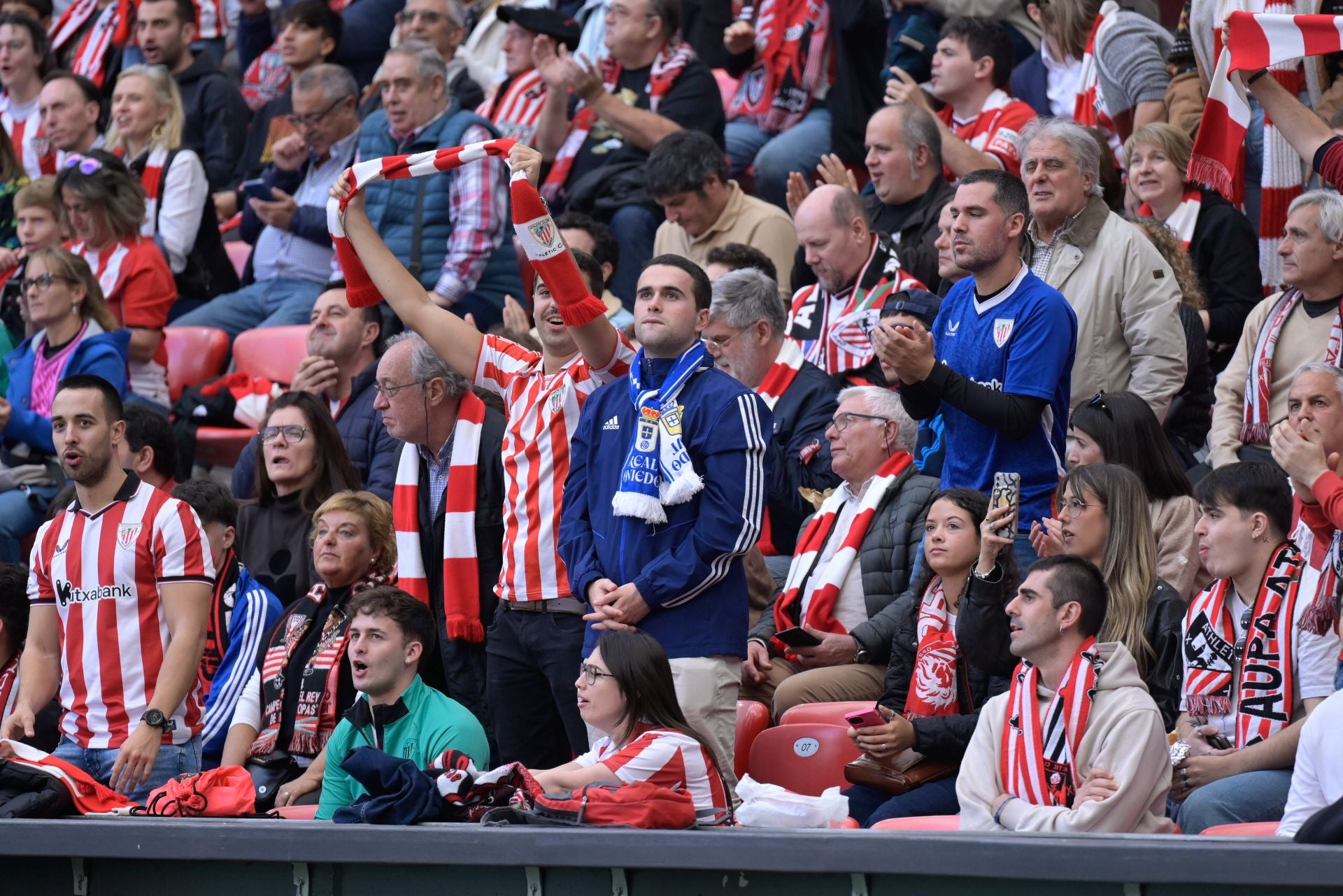 Las imágenes que deja el Athletic 1-0 Real Oviedo
