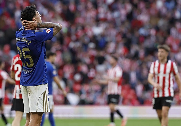 Una derrota del Real Oviedo en San Mamés tan merecida como preocupante