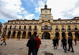 El Ayuntamiento de Oviedo.