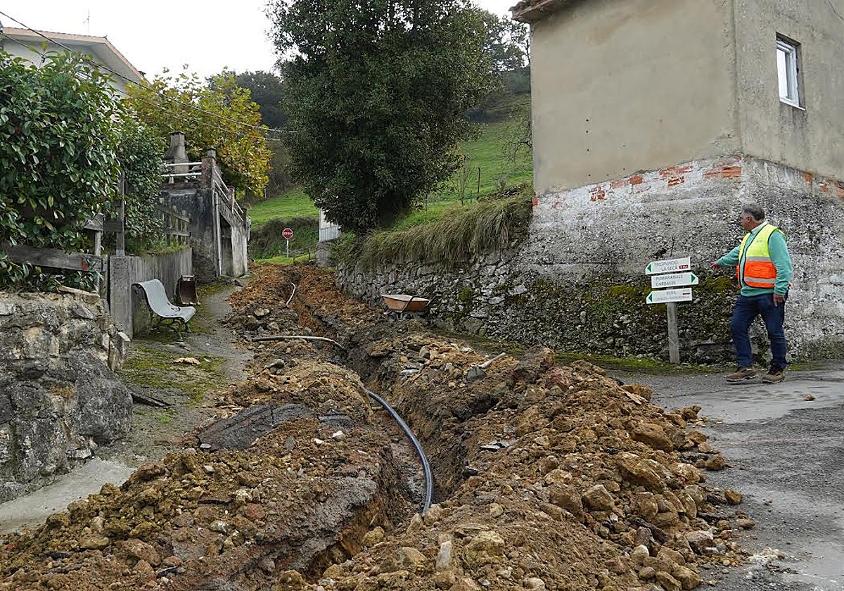 El concejal de Caminos en el Medio Rural, Alumbrado Público y Zonas Verdes, Alejandro Villa