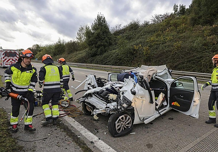 Estado en el que quedó el vehículo siniestrado.
