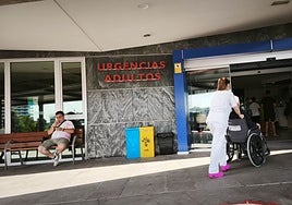Servicio de Urgencias del Hospital Central de Asturias (HUCA), en Oviedo.