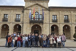 Una representación de los participantes en el Encuentro Estatal de Personal de Acompañamiento de Empresas de Inserción.