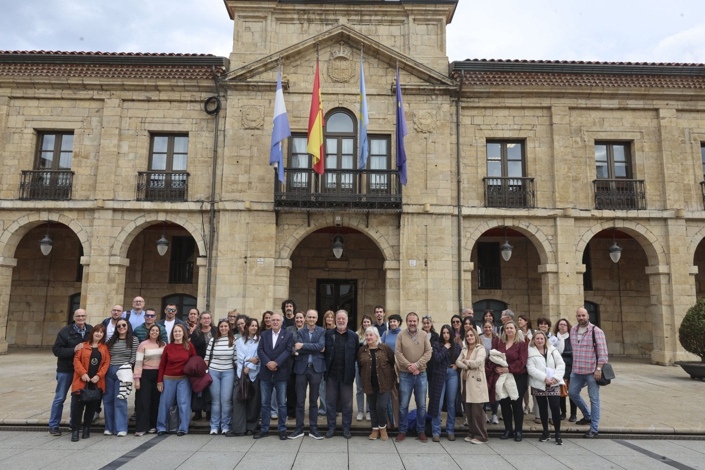 Una representación de los participantes en el Encuentro Estatal de Personal de Acompañamiento de Empresas de Inserción.