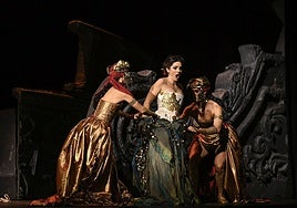 La soprano Jone Martínez interpreta a Angelica en 'Orlando furioso'.