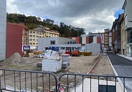 Solar en el que se van a edificar los nuevos pisos de alquiler asequible