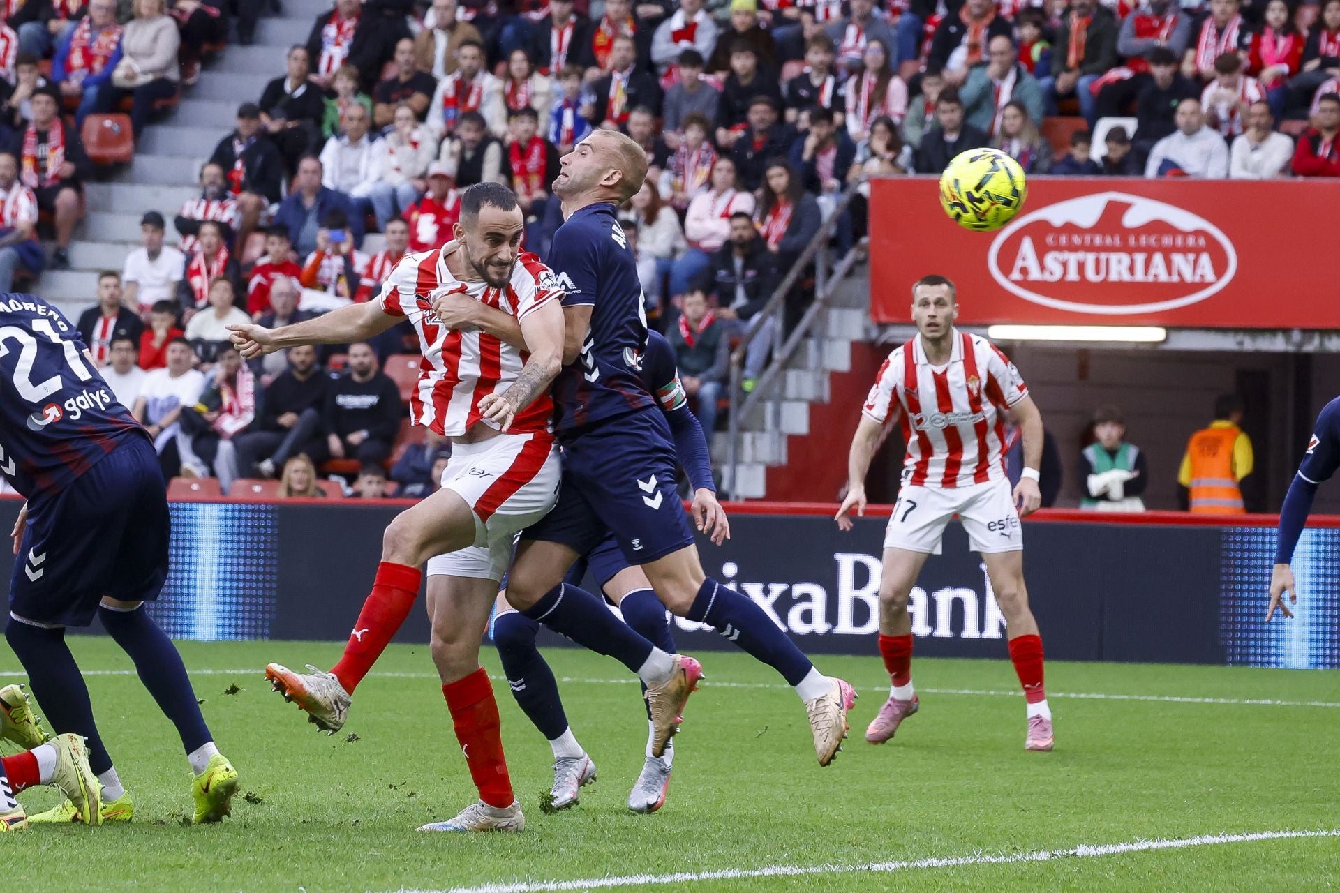 Las mejores jugadas del Sporting de Gijón 1-1 Eibar, en imágenes