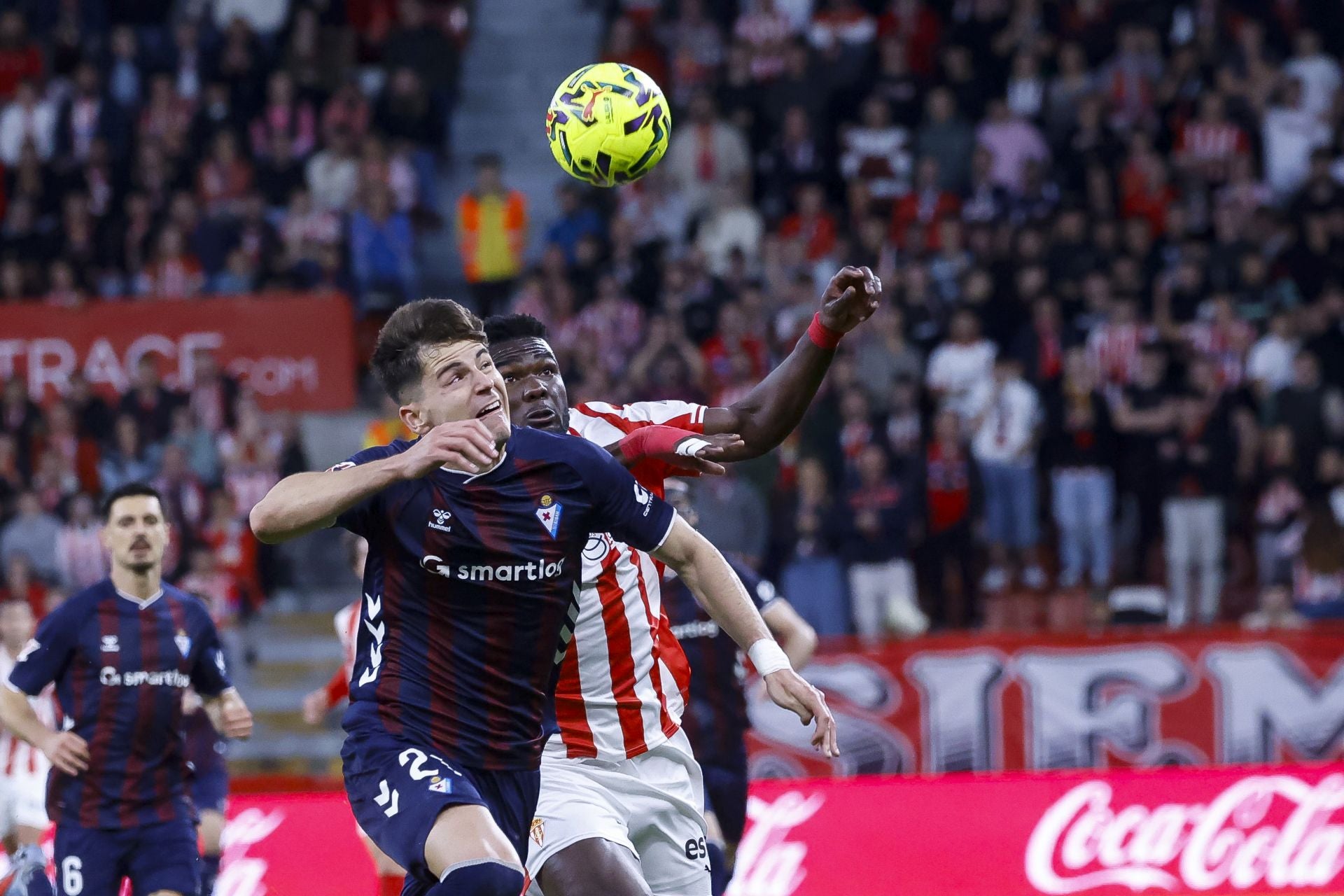 Las mejores jugadas del Sporting de Gijón 1-1 Eibar, en imágenes