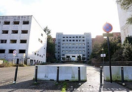 Las deterioradas instalaciones del viejo HUCA.