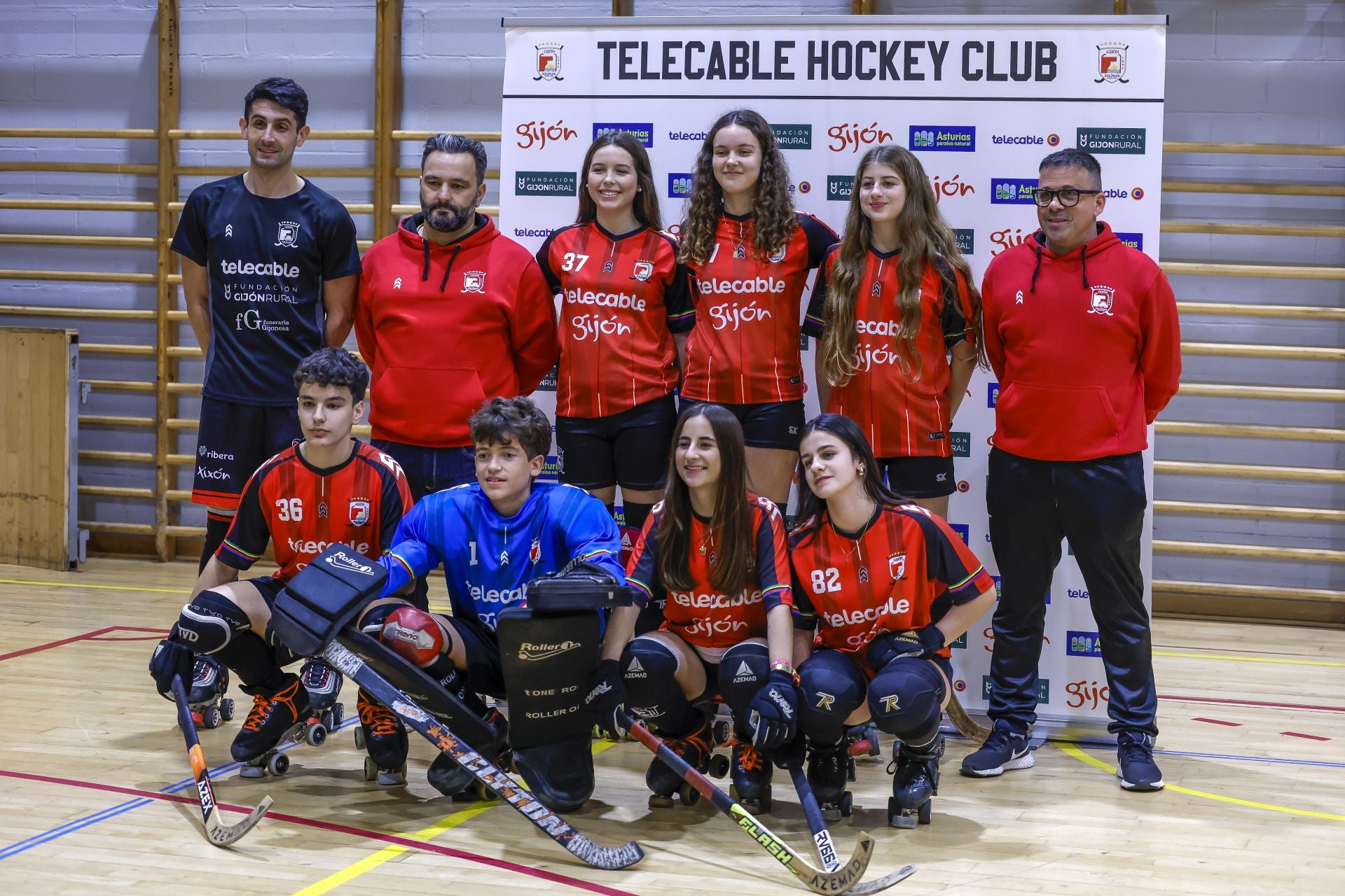Estos son los 22 equipos del Telecable Hockey