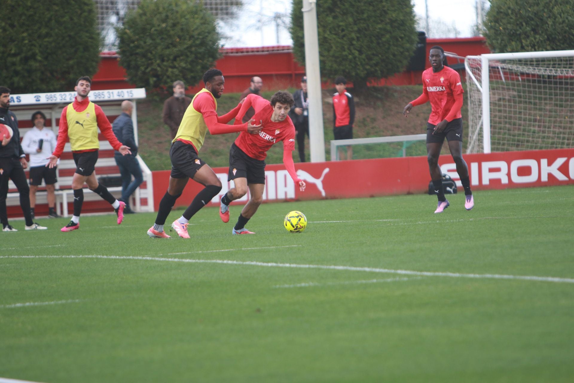 Así prepara el Sporting de Gijón el partido frente al Huesca