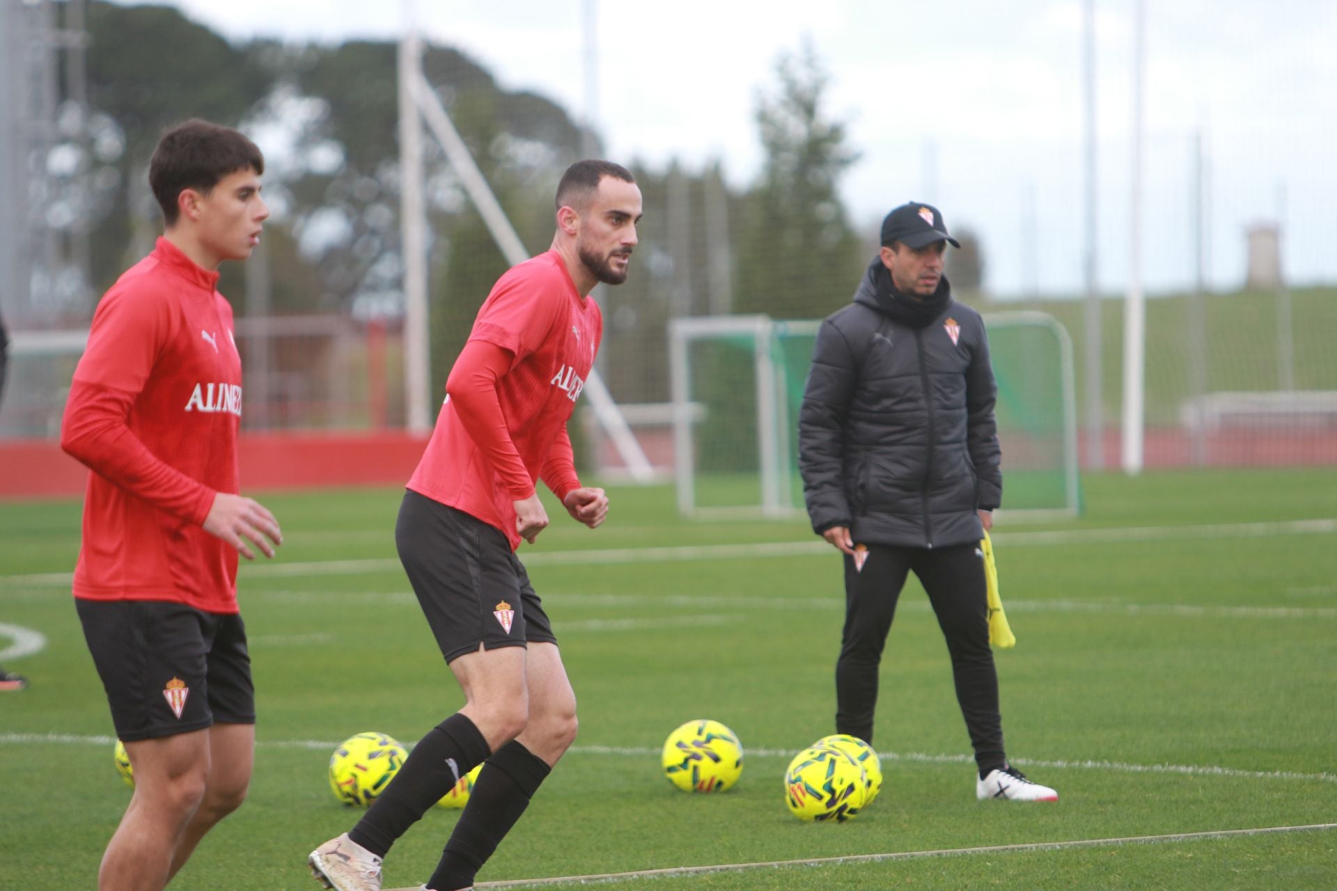 Así prepara el Sporting de Gijón el partido frente al Huesca