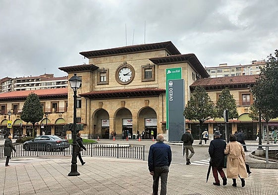 La Estación del Norte de Oviedo.