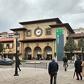 La Estación del Norte de Oviedo.