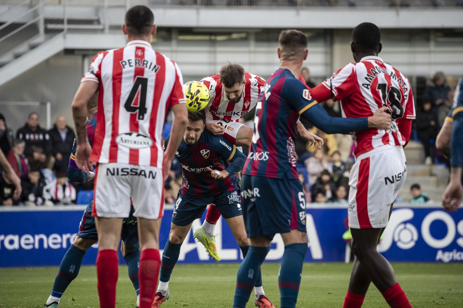 Las mejores imágenes del Huesca 2-0 Sporting de Gijón