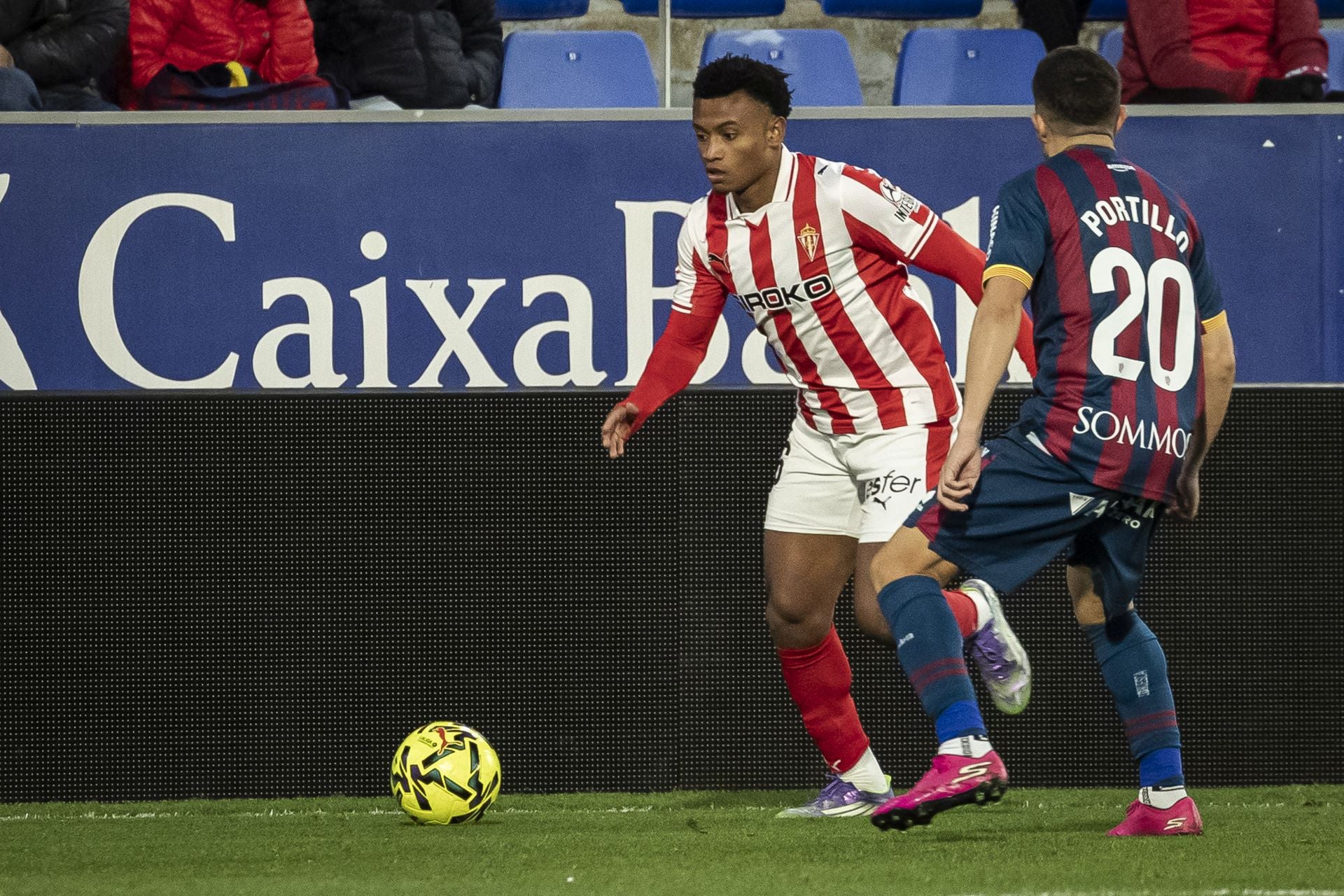 Las mejores imágenes del Huesca 2-0 Sporting de Gijón