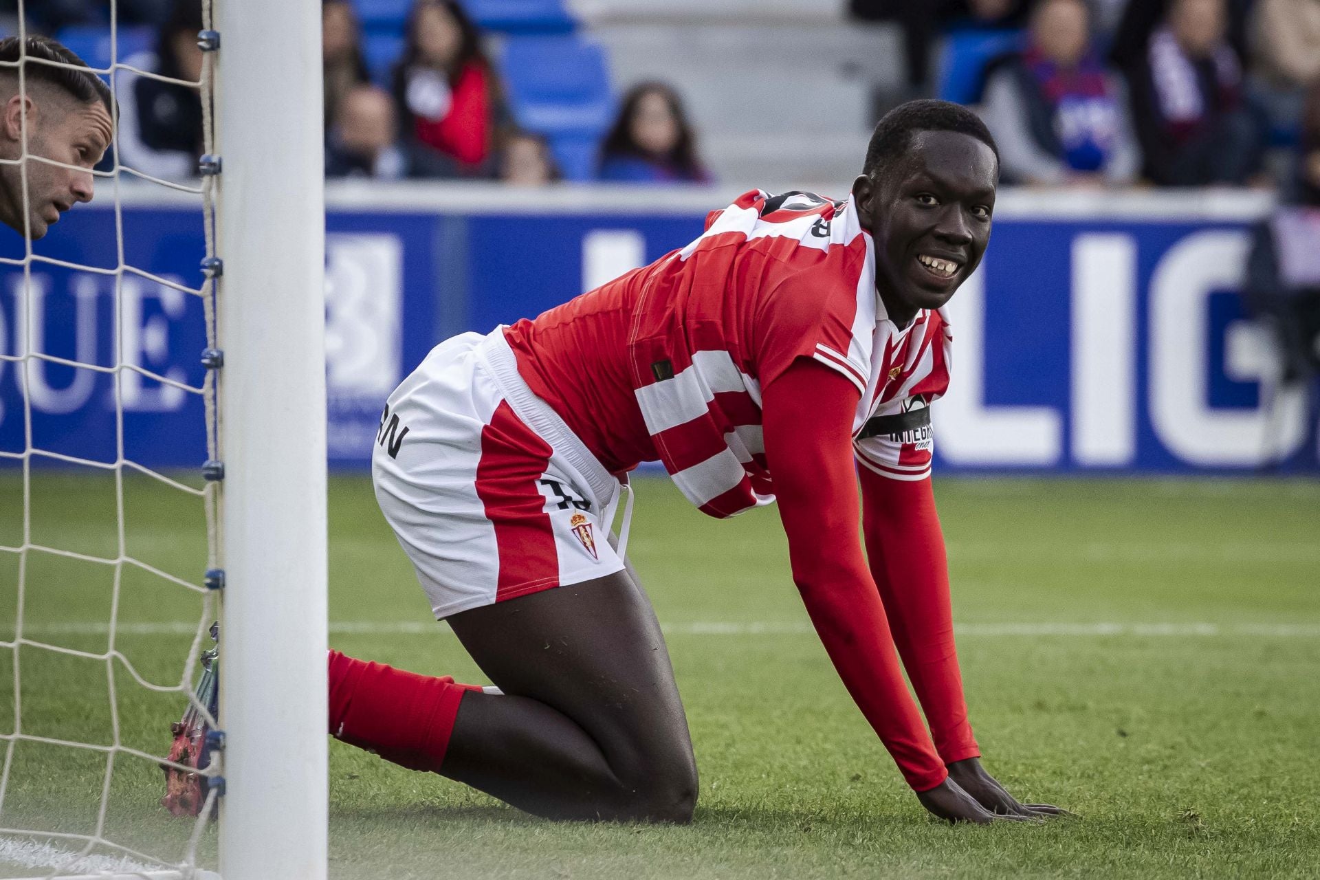 Las mejores imágenes del Huesca 2-0 Sporting de Gijón