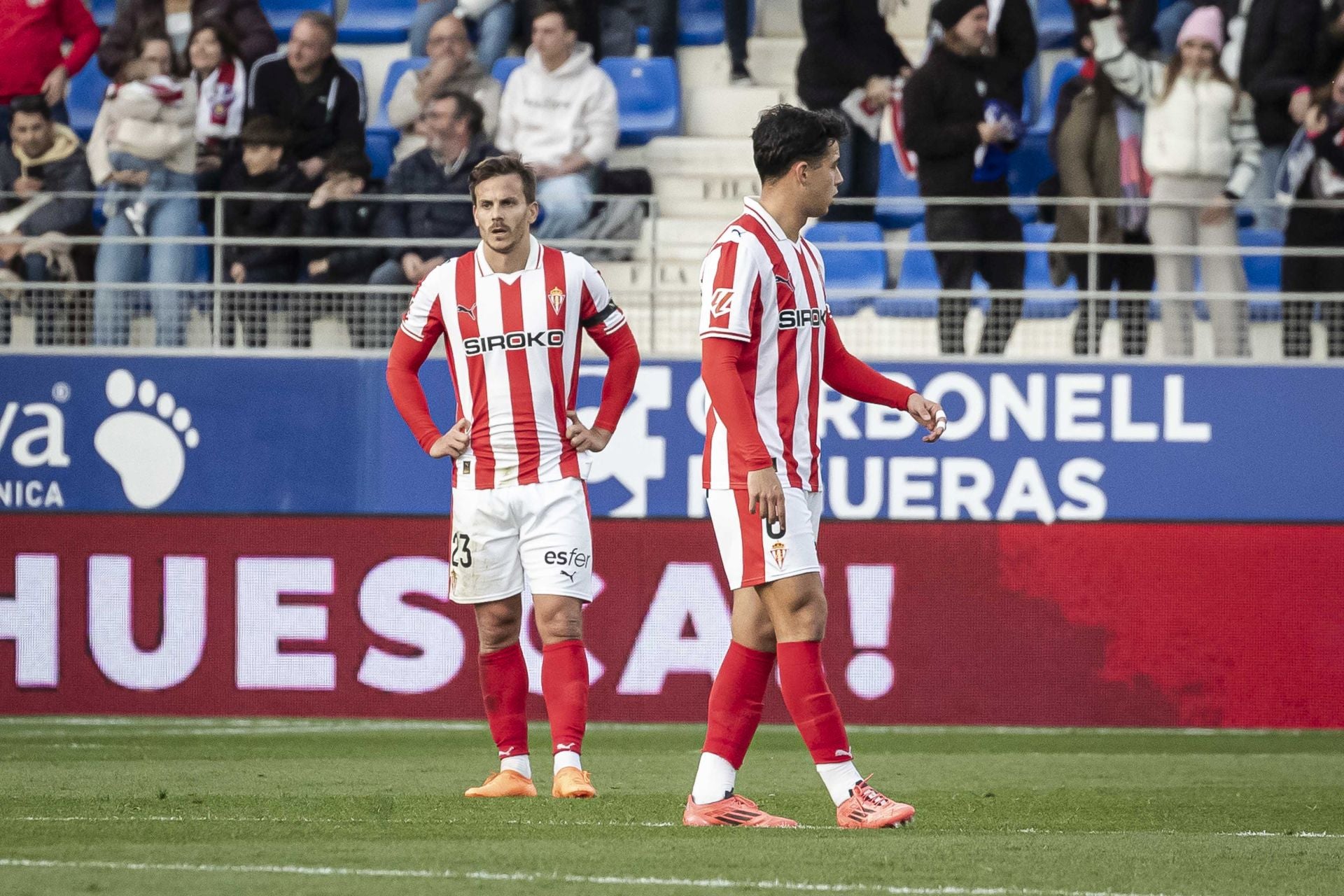 Las mejores imágenes del Huesca 2-0 Sporting de Gijón