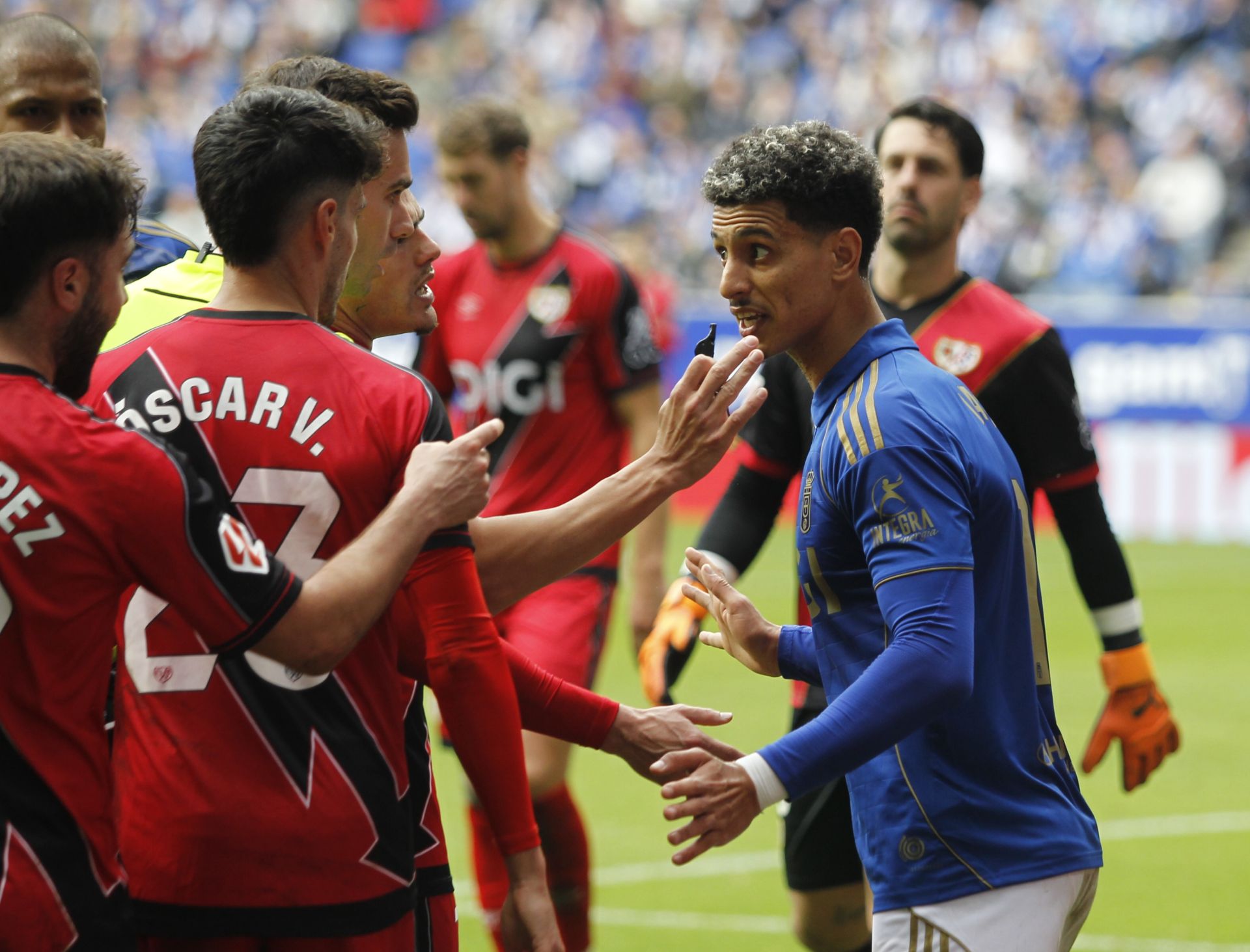 Las mejores imágenes del Real Oviedo 0-0 Rayo Vallecano