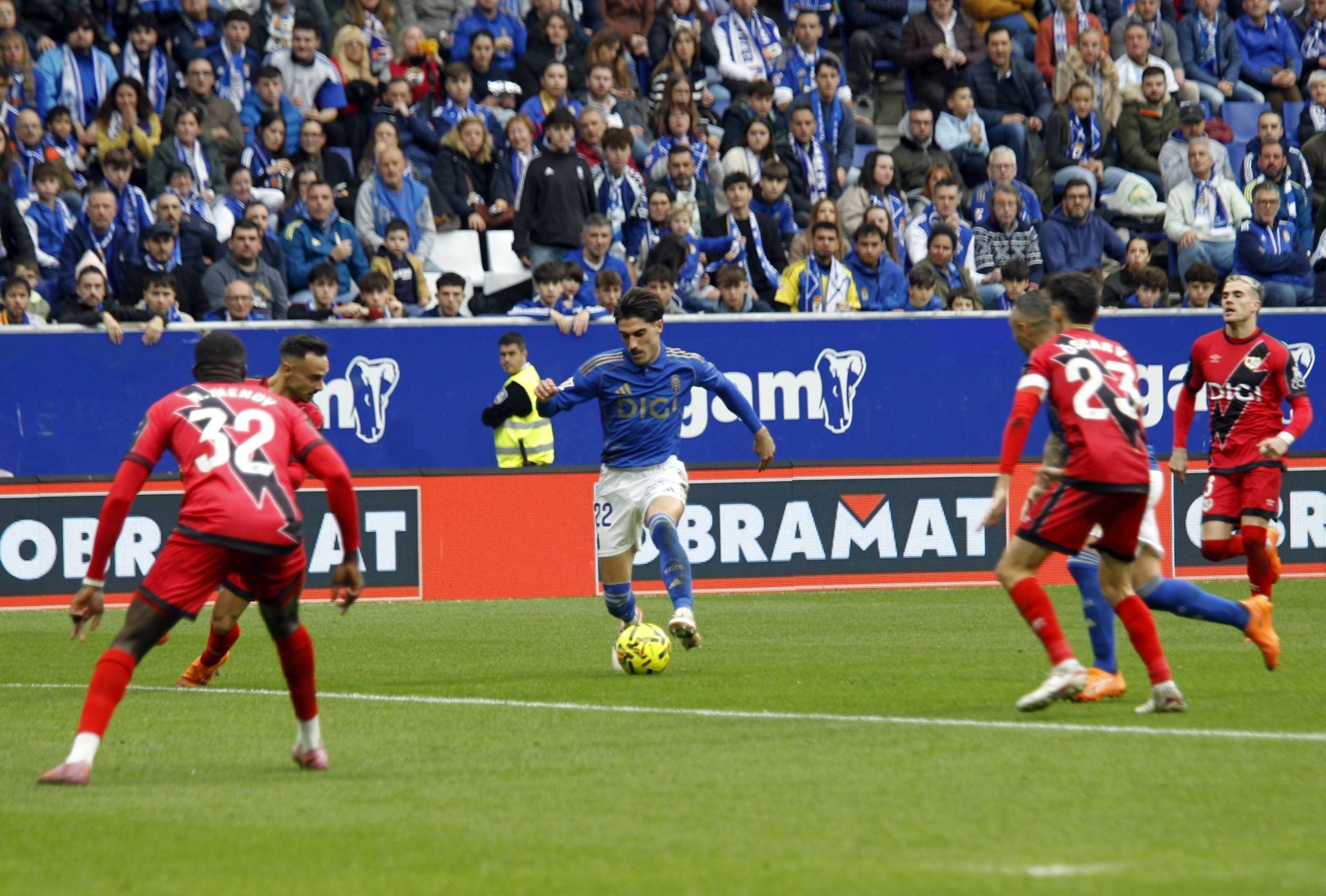 Las mejores imágenes del Real Oviedo 0-0 Rayo Vallecano