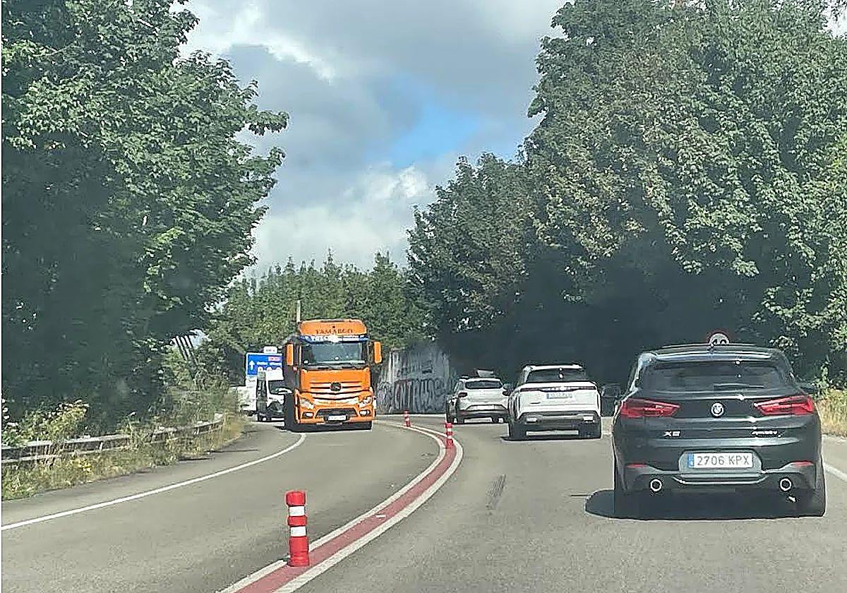 El corredor del Nalón, a su paso por Langreo.