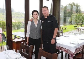 Lorena Llaneza y José María Ramos, dueños del restaurante Michem de Villabona, en Llanera