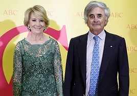Esperanza Aguirre y su marido, Fernando Ramírez de Haro y Valdés.