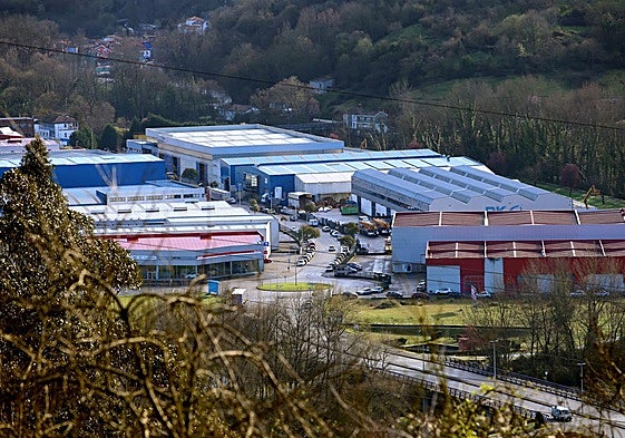 Polígono industrial de Olloniego.