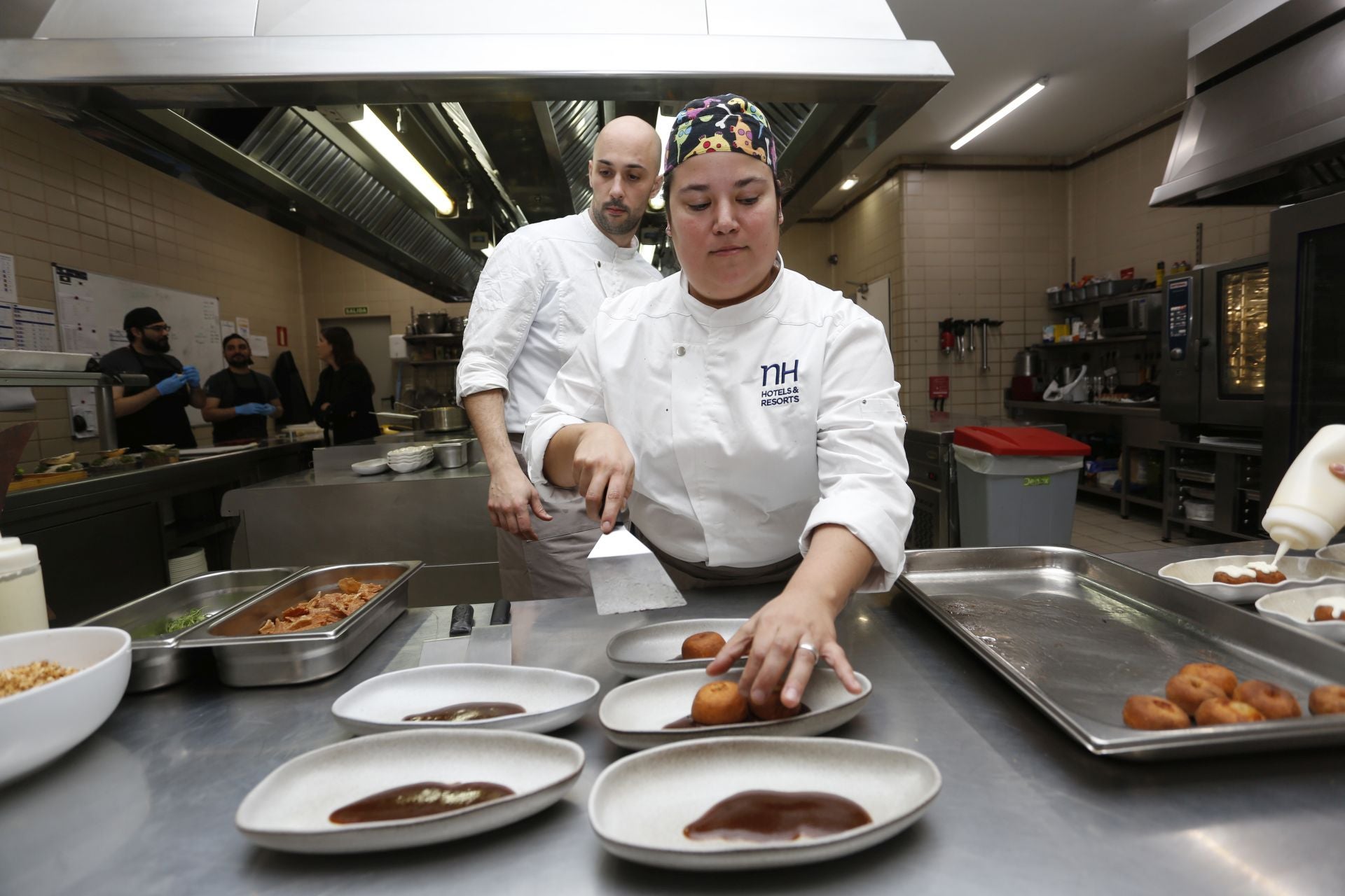 Gastronomía y burbujas para brindar en cada rincón del hotel