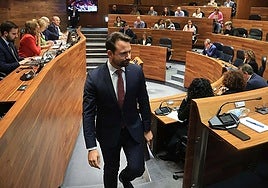 El presidente del PP de Asturias, Álvaro Queipo.