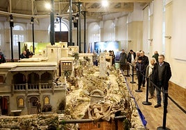 La exposición de belenes en Trascorrales.