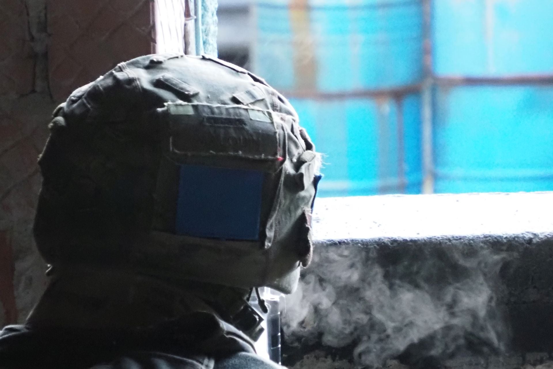 Entrenamiento del batallón San Quintín del regimiento Príncipe