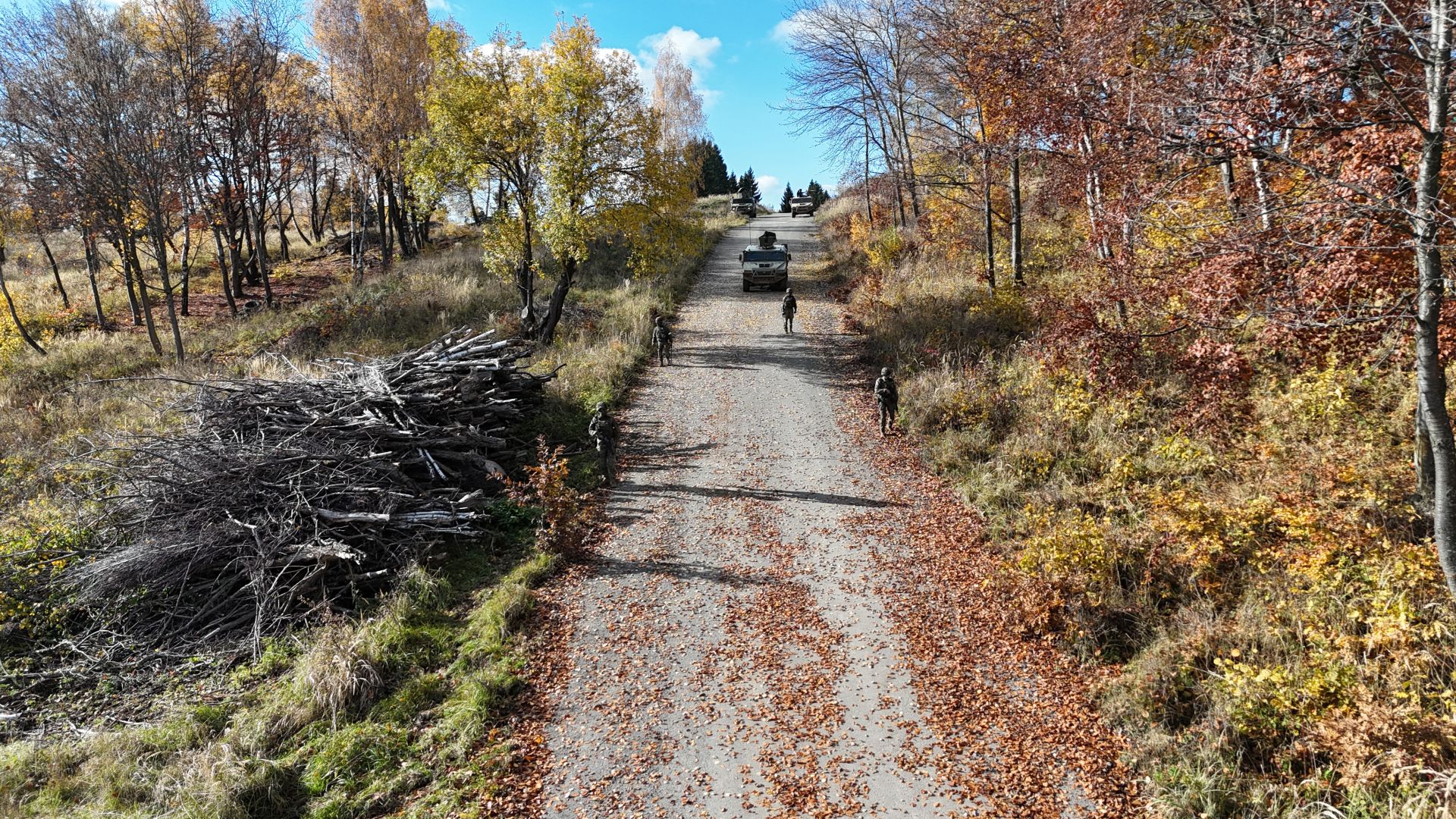 Entrenamiento del batallón San Quintín del regimiento Príncipe