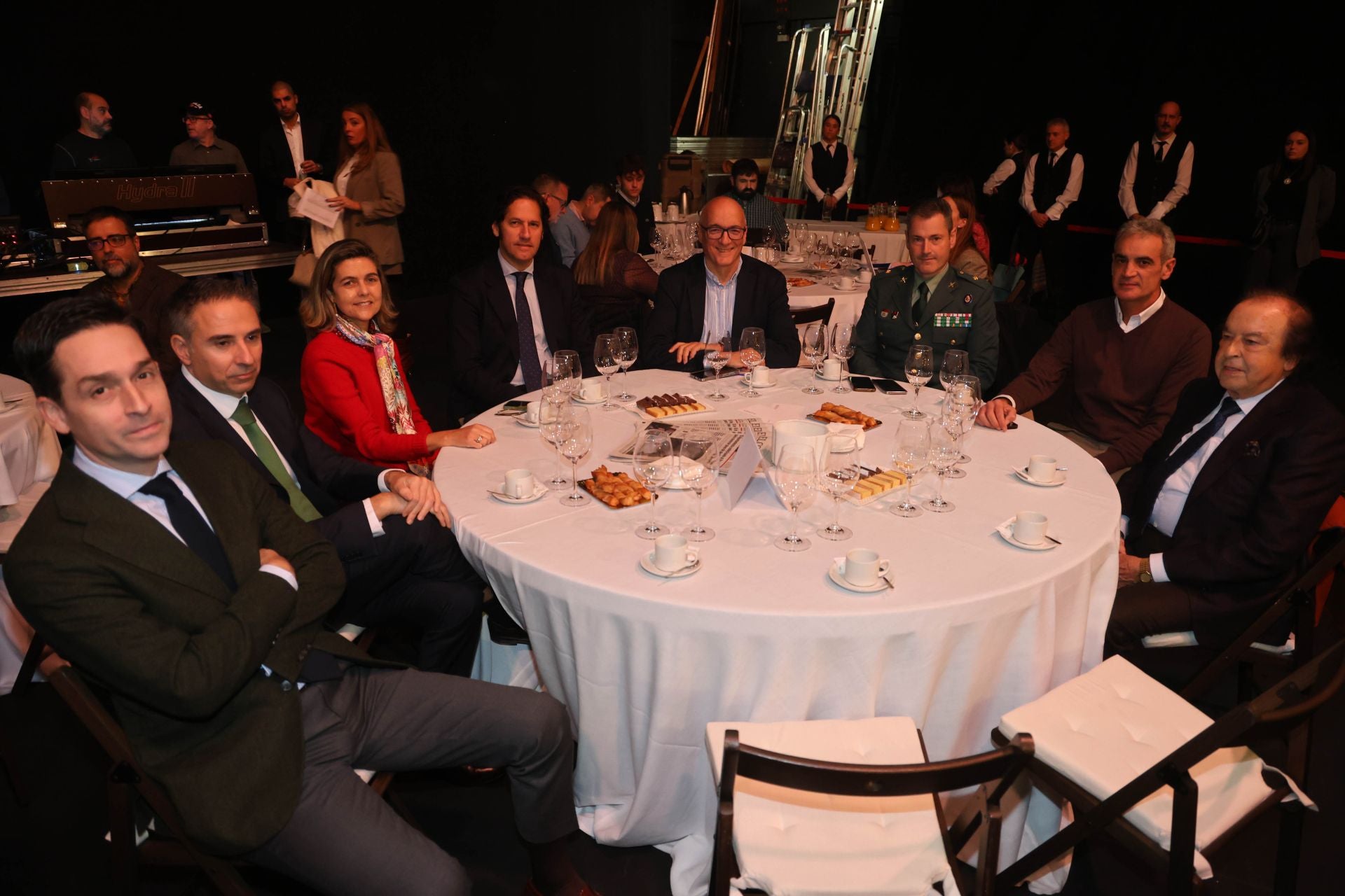 Las imágenes del encuentro de la alcaldesa de Gijón con EL COMERCIO