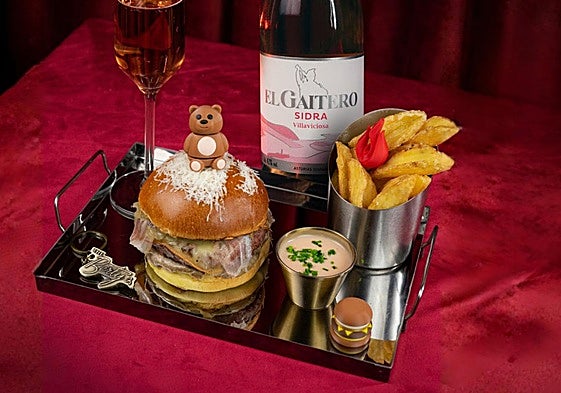 La propuesta 'Adult Meal' de Berty's Burger y El Gaitero para esta Navidad