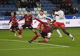 Las mejores jugadas del partido de Copa del Rey del Mirandés - Sporting de Gijón