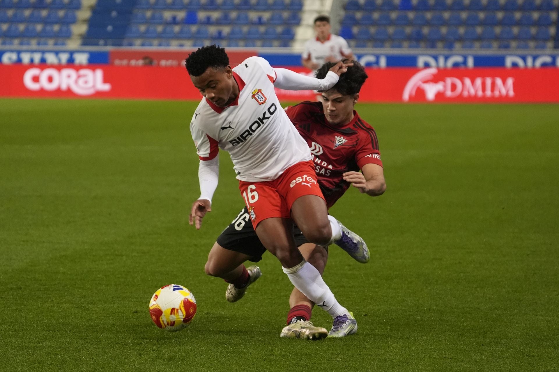 Las mejores jugadas del partido de Copa del Rey del Mirandés - Sporting de Gijón