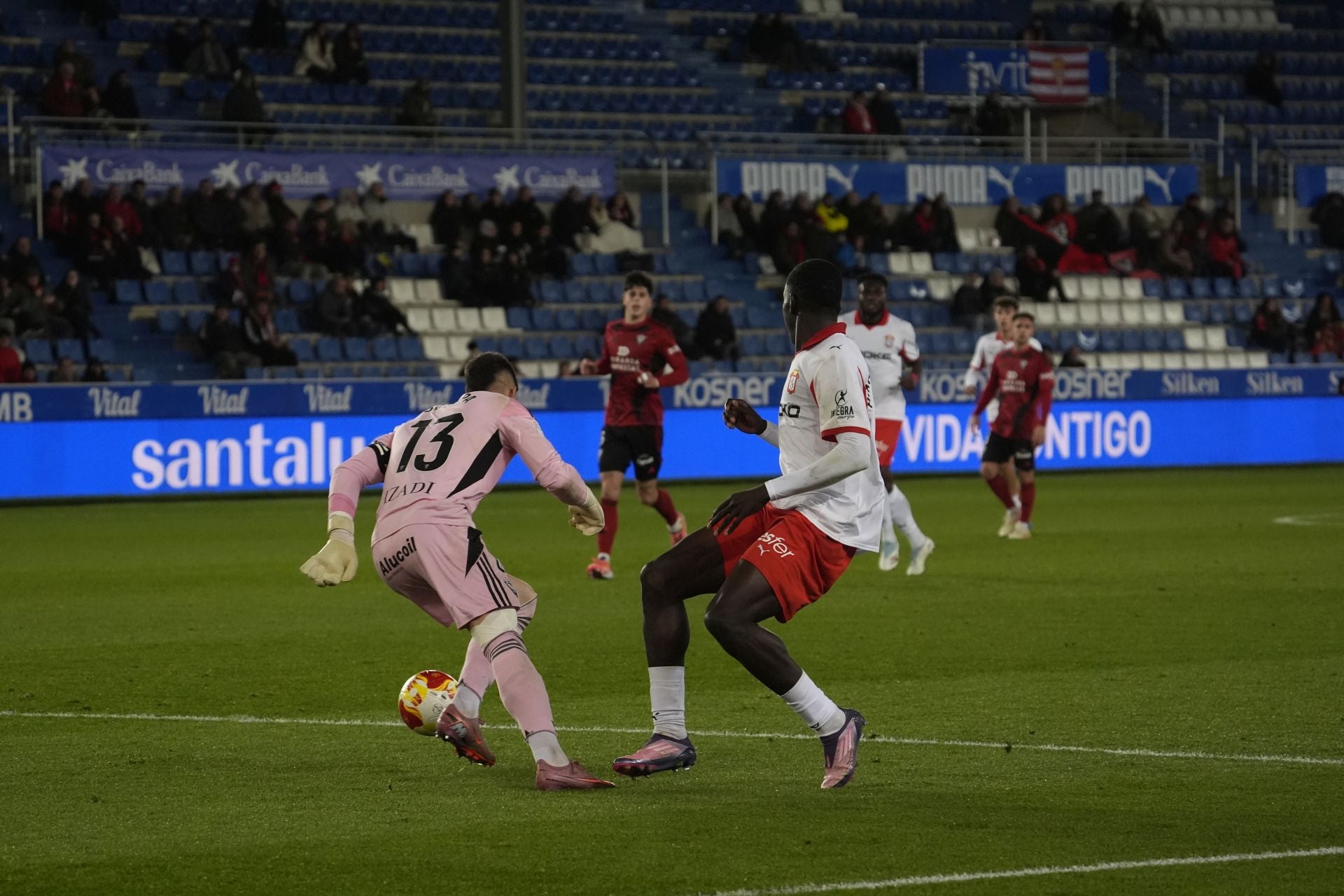 Las mejores jugadas del partido de Copa del Rey del Mirandés - Sporting de Gijón