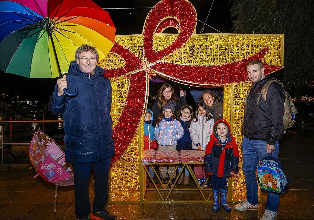 Los elementos luminosos en 3D son uno de los atractivos.