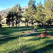 Inicio de las excavaciones en el castro de Monte Alto.