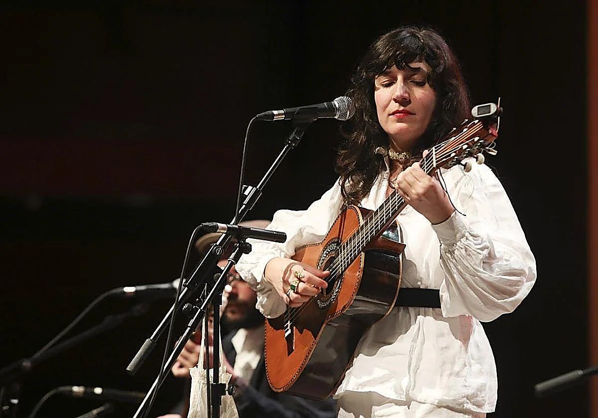 Lorena Álvarez, en un pasado concierto.