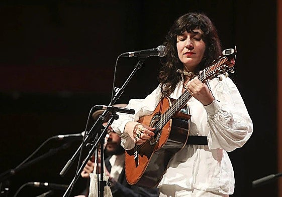 Lorena Álvarez, en un pasado concierto.
