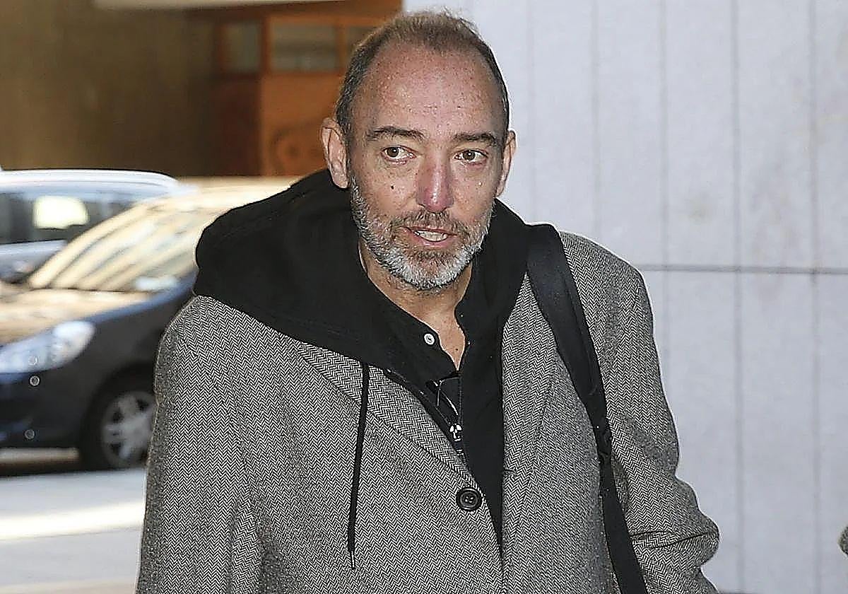 Natalio Grueso, durante el proceso judicial por el que acabó condenado a ocho años de prisión.