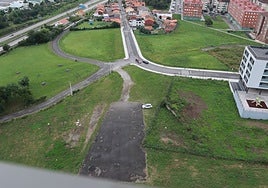 Parcela de Nuevo Gijón en la que se construirá el hospital privado de Quirón.